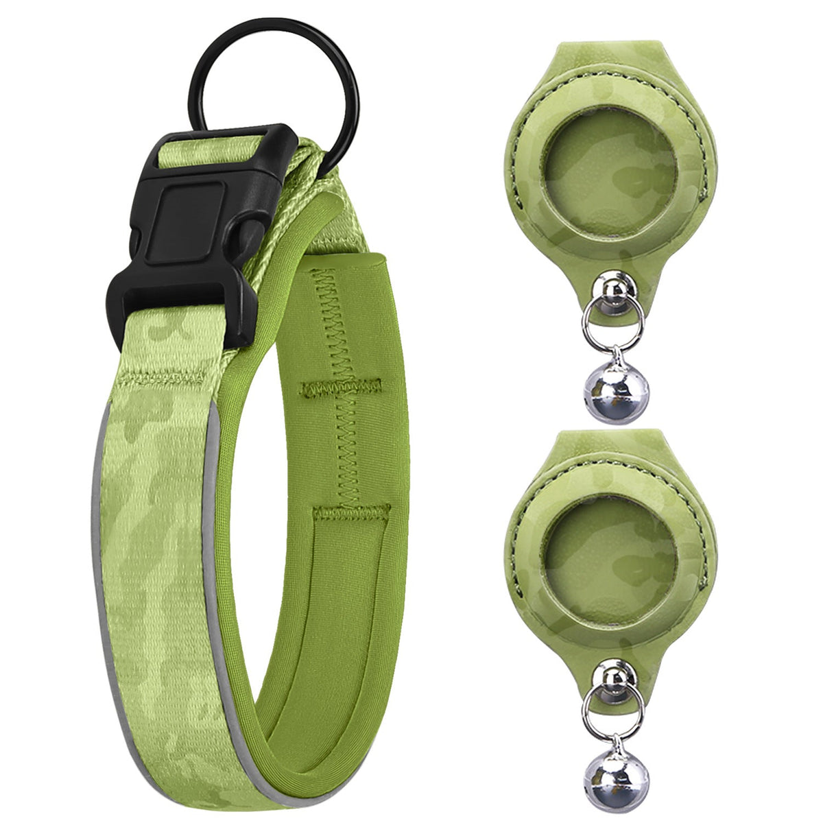 AirTag-compatible tracker pet collar