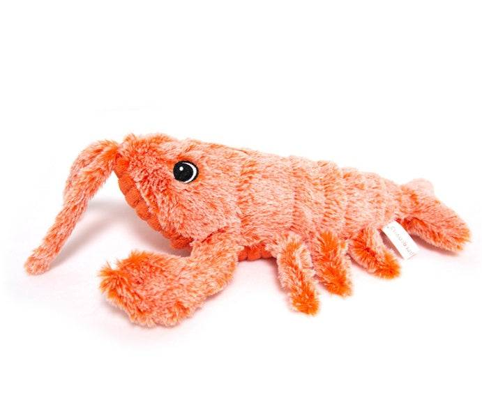 Rechargeable Jumping Shrimp Cat Toy