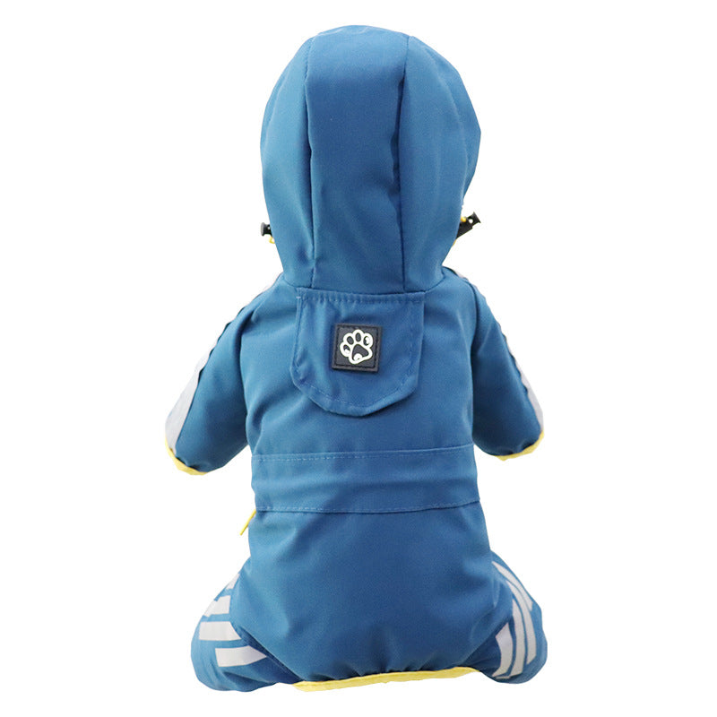 Four-Leg Waterproof Dog Raincoat