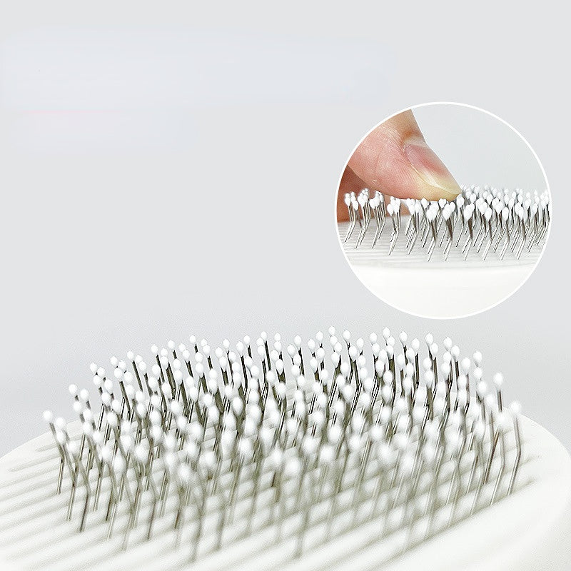 Self-Cleaning Grooming Brush