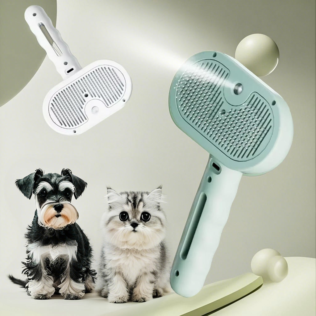 Mist Spray Pet Grooming Comb