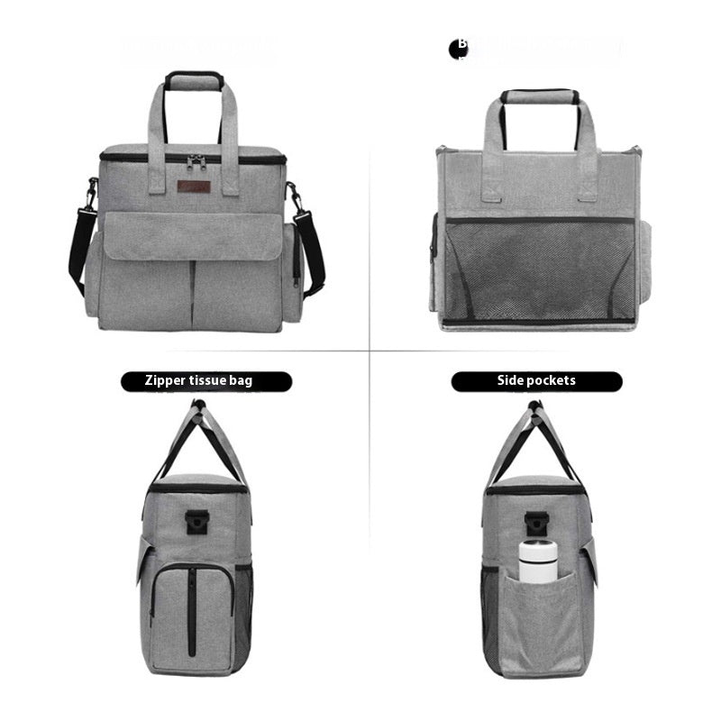 6-Piece Dog Travel Bag Kit