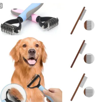 Double-Sided Dematting & Shedding Brush