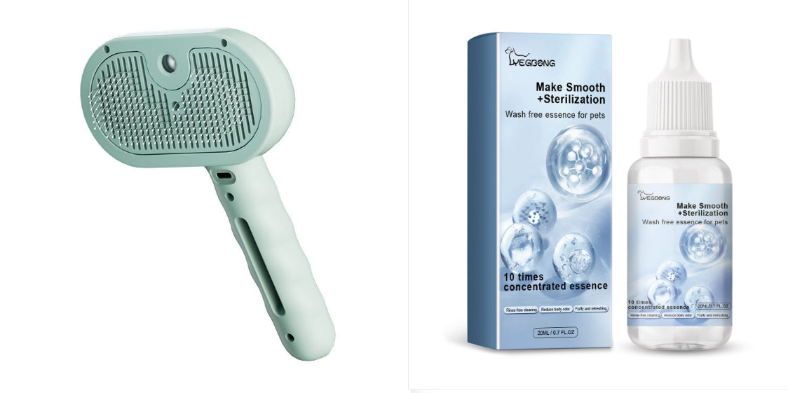 Mist Spray Pet Grooming Comb