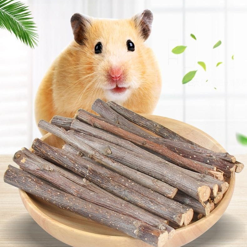 Natural Wood Chew Sticks for Rabbits & Hamsters