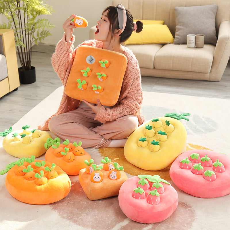 Carrot Pulling Snuffle Toy for Dogs & Cats