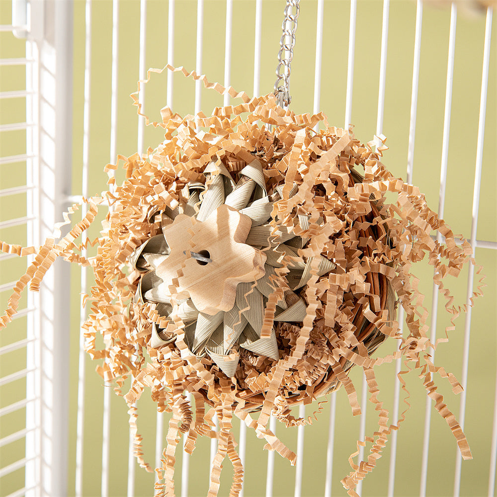 Parrot Chew & Beak Enrichment Toy
