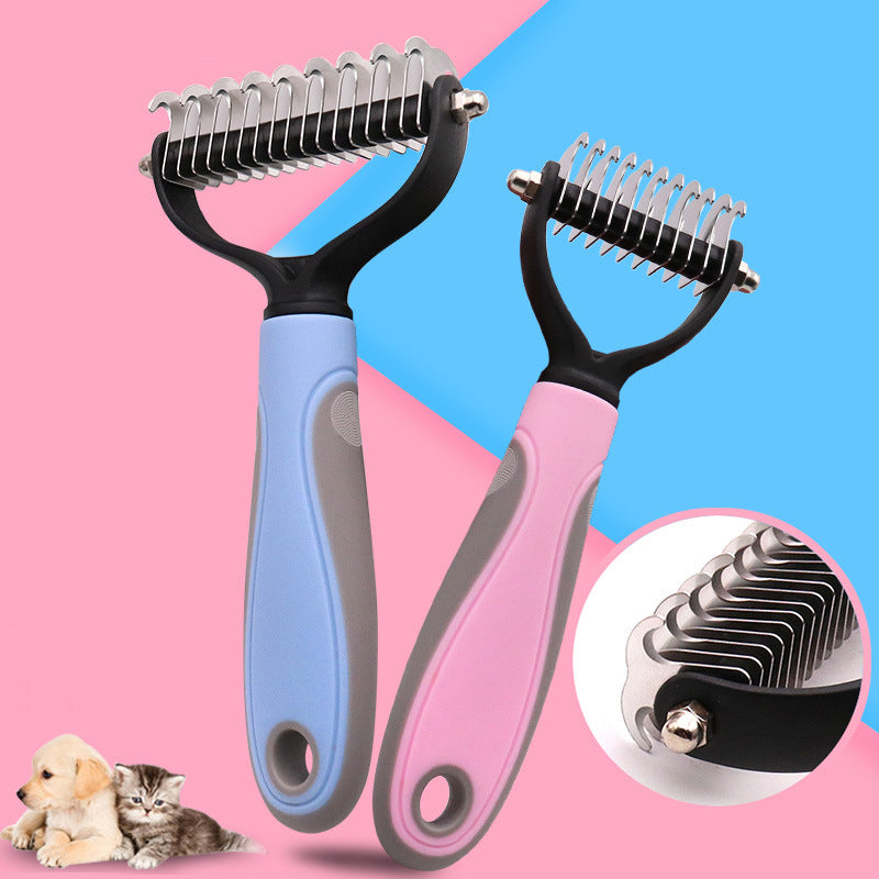 Double-Sided Dematting & Shedding Brush