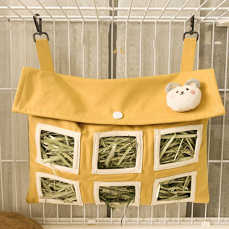 Large-Capacity Rabbit Hay Feeder Bag