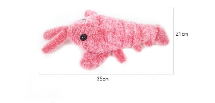 Rechargeable Jumping Shrimp Cat Toy