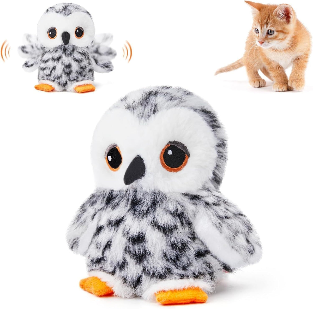 Automatic Flapping Bird Cat Toy