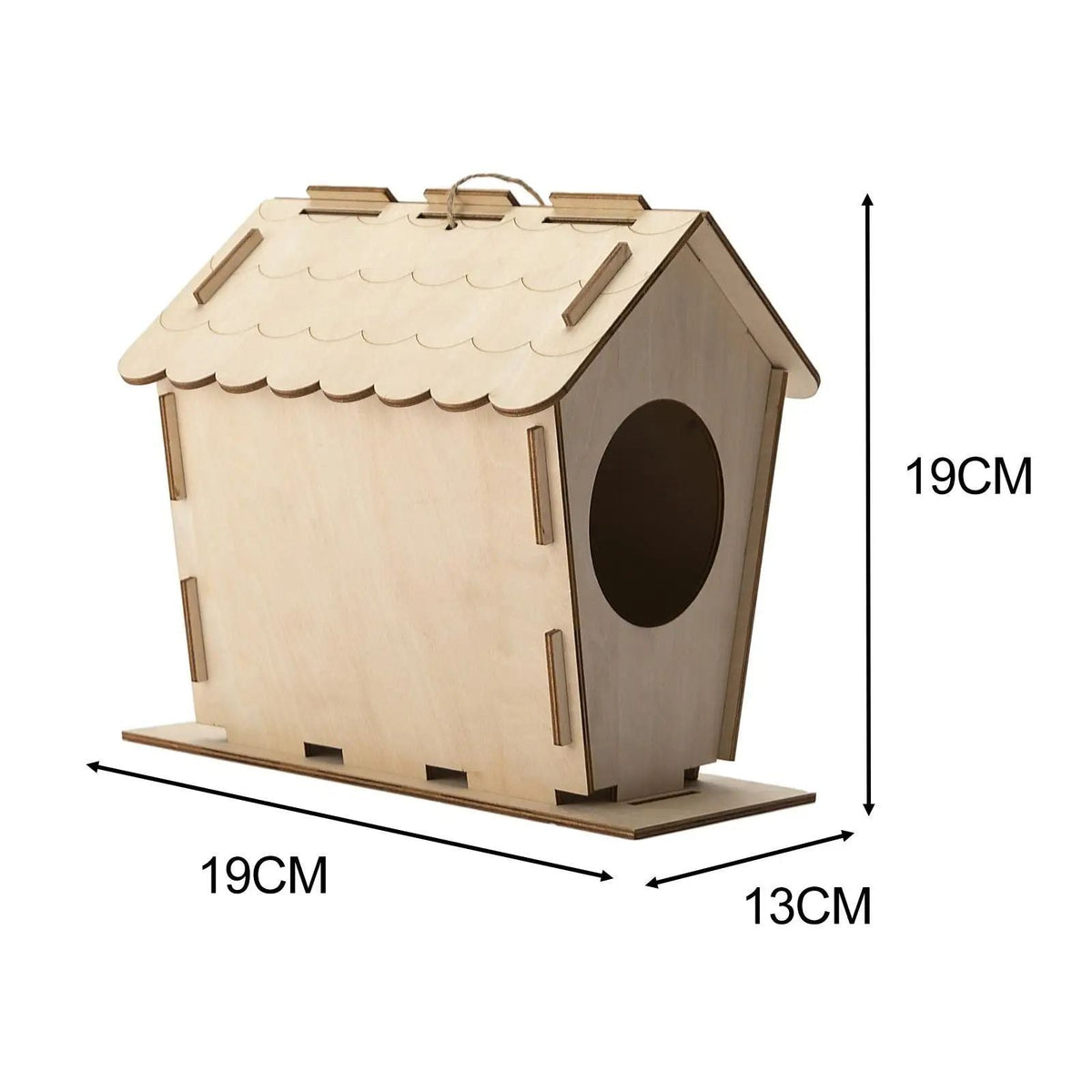 DIY Wooden Bird House & Nesting Box