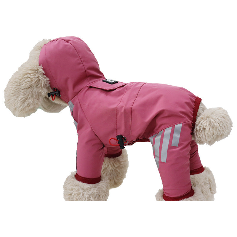 Four-Leg Waterproof Dog Raincoat