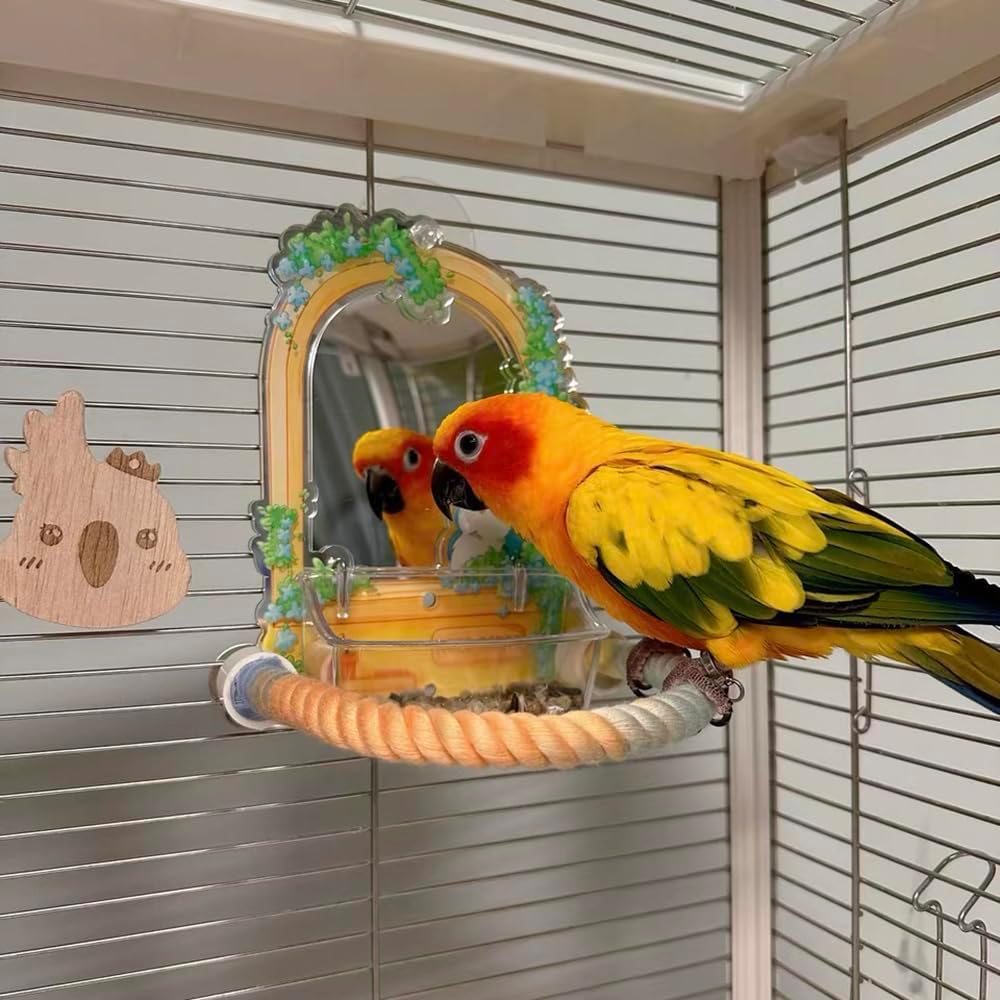 Bendable Gradient Rope Bird Perch