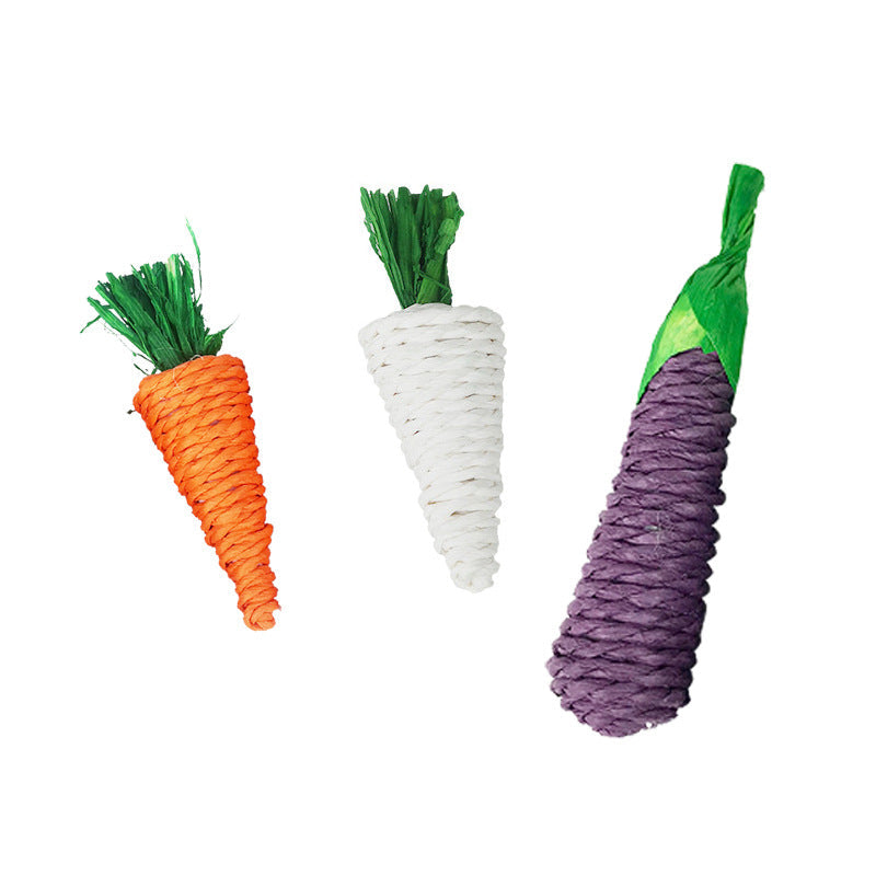 Loofah Vegetable Chew Toy for Hamsters & Rabbits
