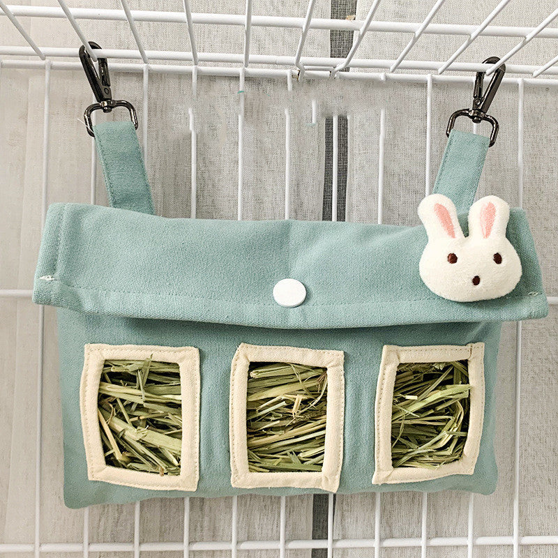 Large-Capacity Rabbit Hay Feeder Bag