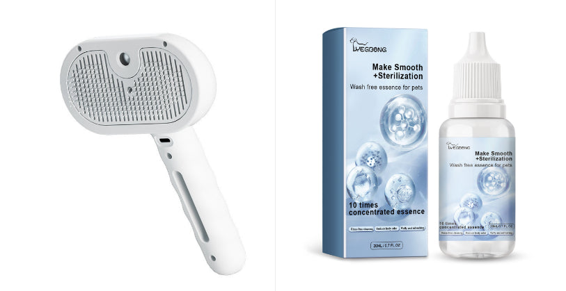 Mist Spray Pet Grooming Comb
