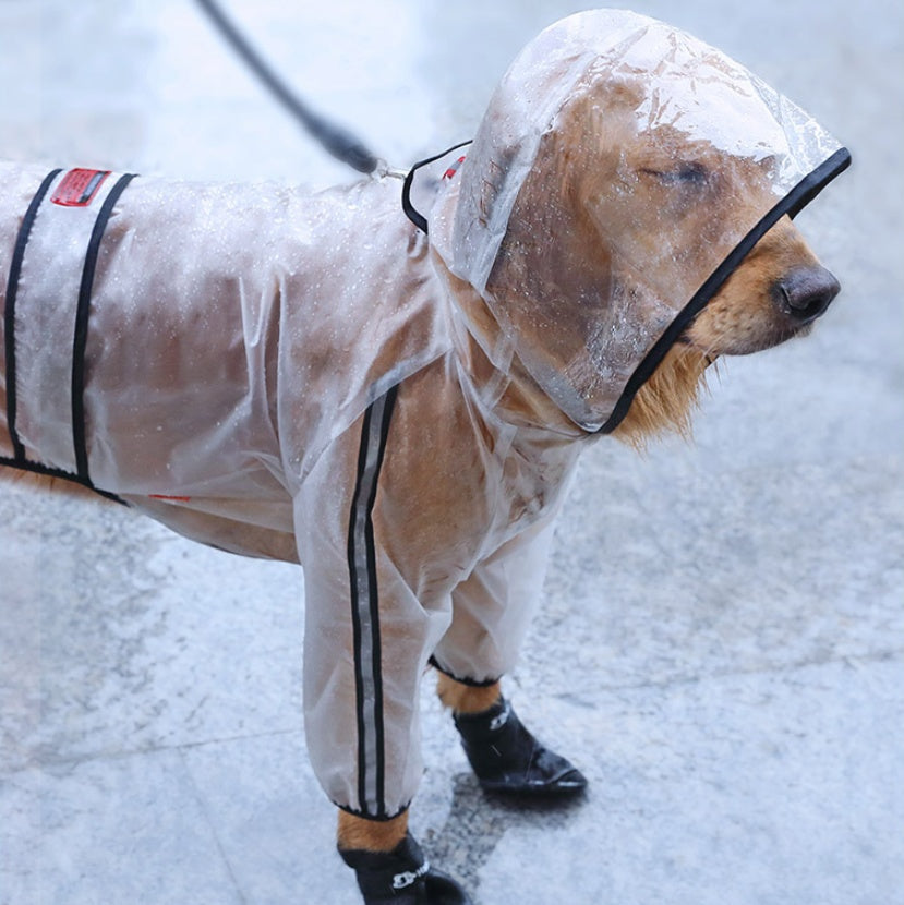 Waterproof Raincoat for Large Dogs