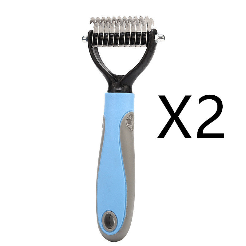 Double-Sided Dematting & Shedding Brush