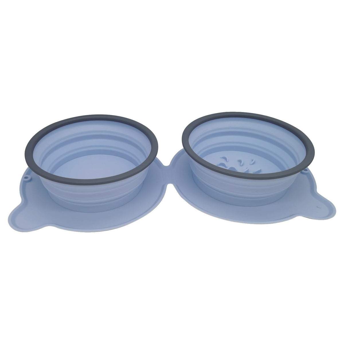 Double Collapsible Travel Bowls