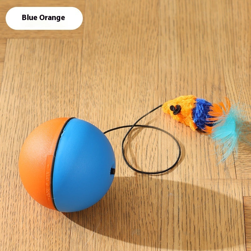 Automatic Rolling Cat Teaser Ball