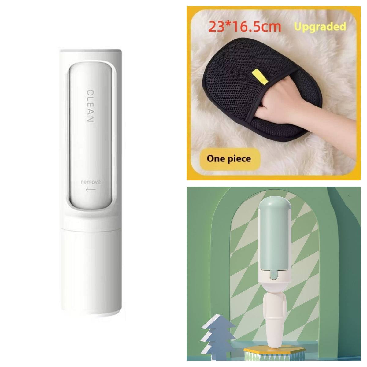 Reusable Self-Cleaning Pet Hair Remover Roller
