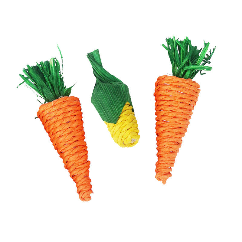 Loofah Vegetable Chew Toy for Hamsters & Rabbits