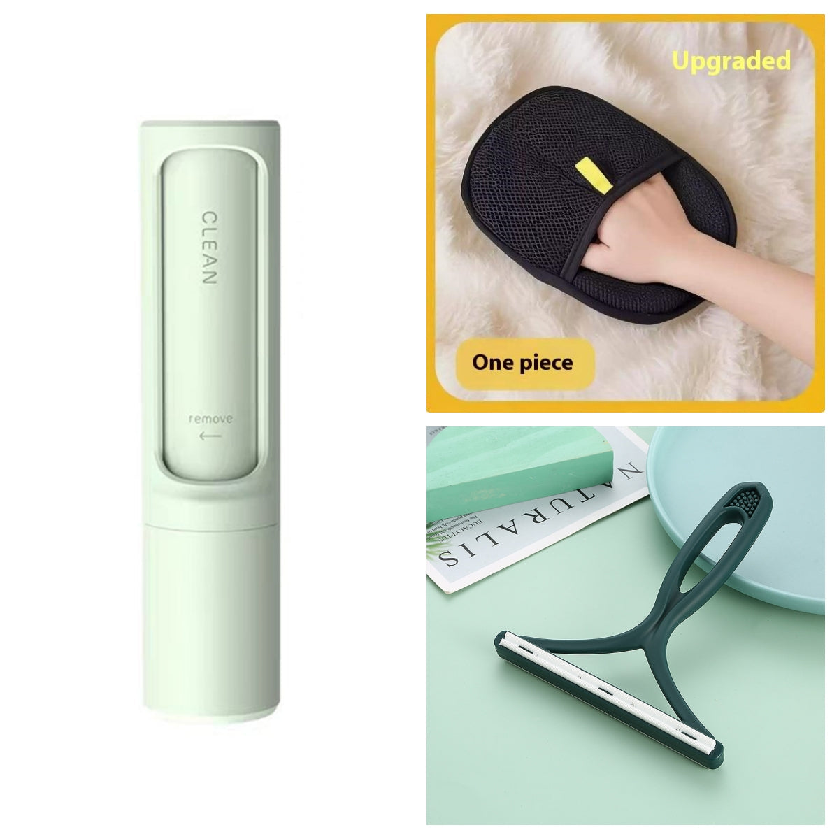 Reusable Self-Cleaning Pet Hair Remover Roller