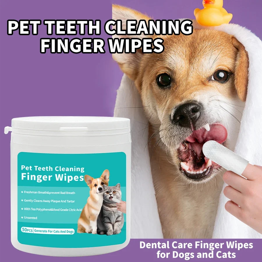 Pet Ear & Dental Cleaning Wipes