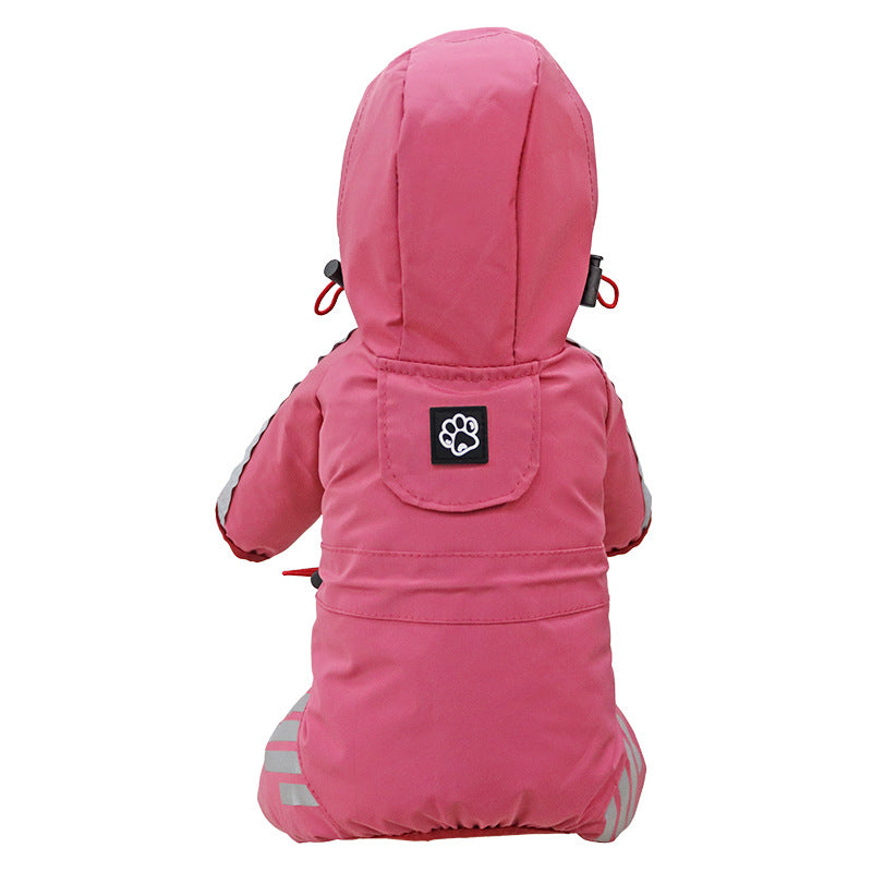 Four-Leg Waterproof Dog Raincoat
