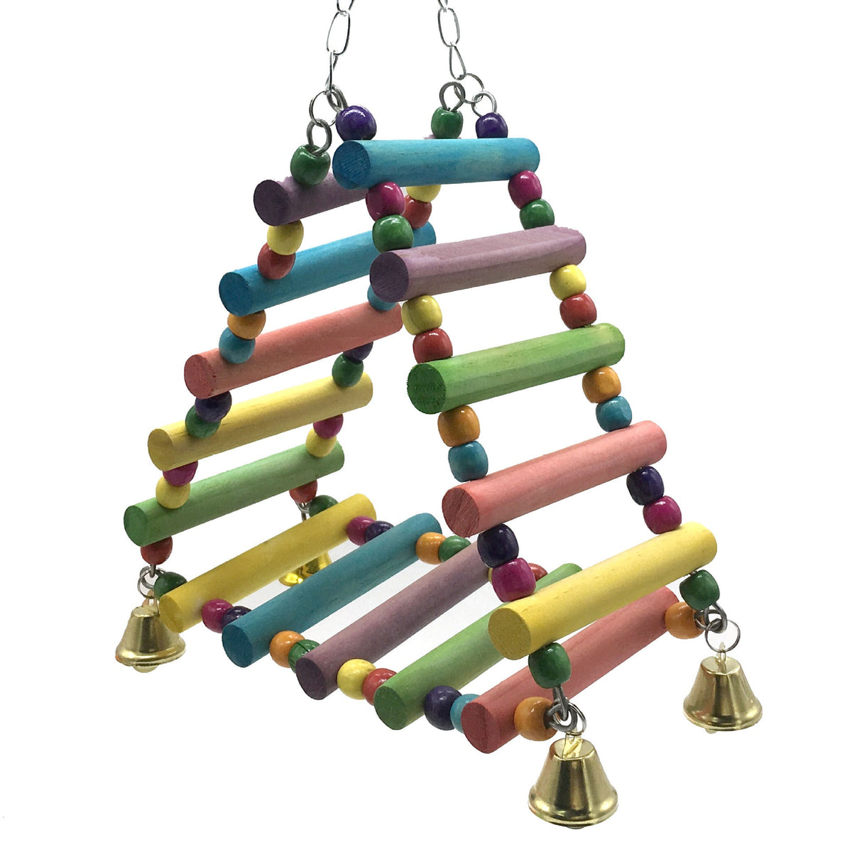 Wooden Hanging Bird Ladder