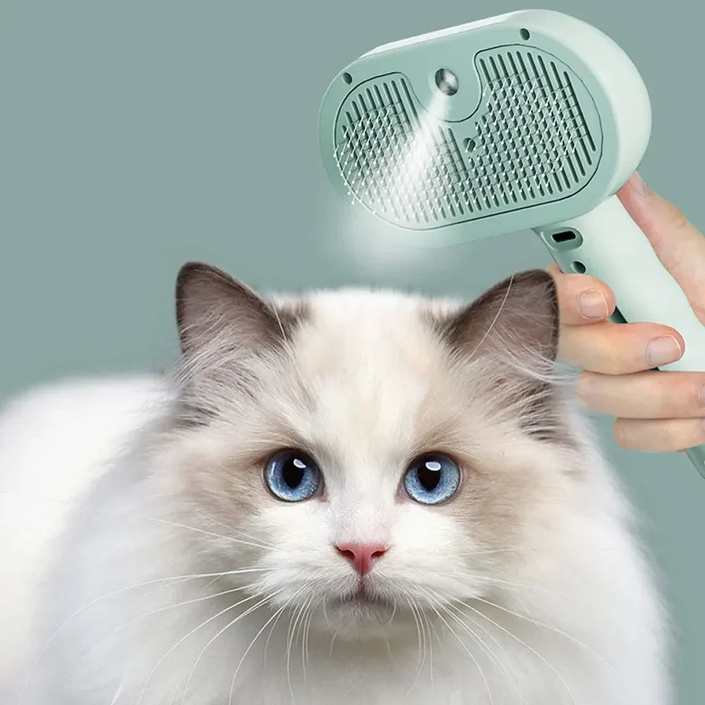 Mist Spray Pet Grooming Comb